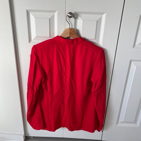 The Kooples Crepe Red Blazer - Picture 2 of 9